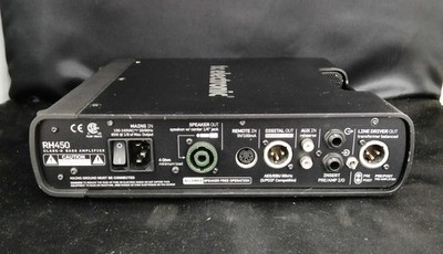 TC ELECTRONIC RH450 bass head amplifier | eBay