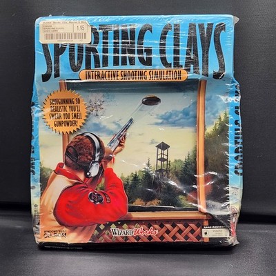 NEW SEALED Sporting Clays Interactive Shooting Simulation WizardWorks Box Damage