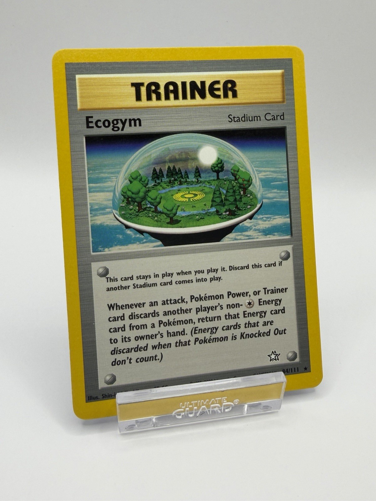 Ecogym Stadium Card 84/111 Neo Genesis Trainer Pokemon TCG WOTC