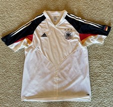 Adidas Men's 2004 Vintage Soccer Jersey Germany Home, Size L