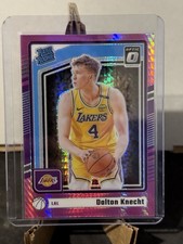 2024-25 Panini Donruss Optic - Rated Rookie Dalton Knecht #256 Pink Hyper Prizm