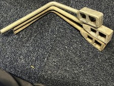 Canal Lock Gate Key Windlass CRT British Waterways River Boat Double Head Marine