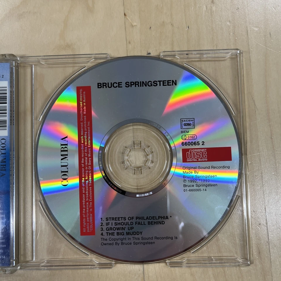 Bruce Springsteen - Streets Of Philadelphia (Maxi-CD 1994) - Bild 3 von 4