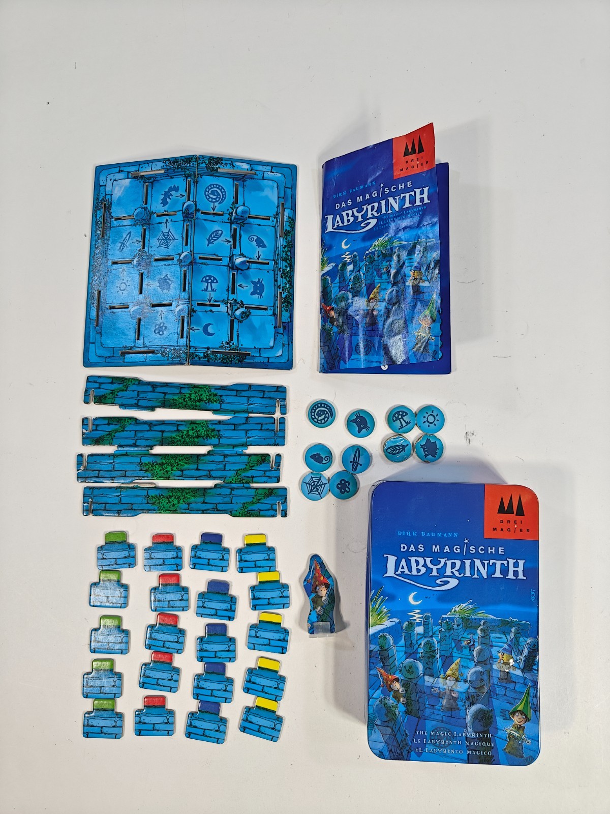 INCOMPLETE Dirk Baumann The Magic Labyrinth Game Das Magische 