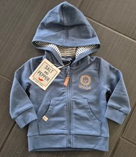 SALT & PEPPER Baby Jungen Sweatjacke Gr.56 blau - NEU / UNGETRAGEN - NP 29,95