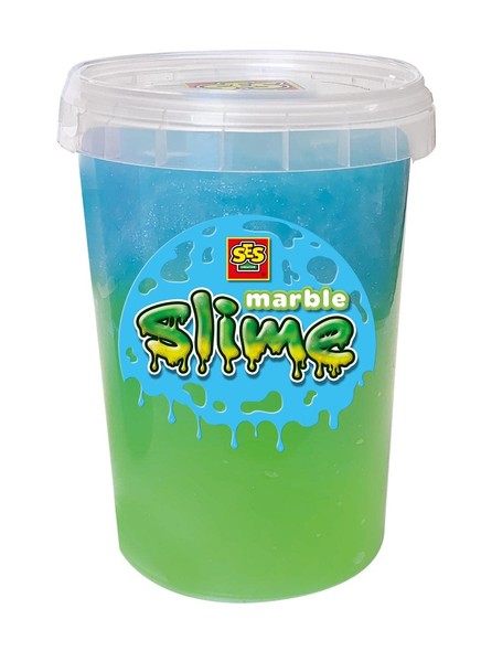 SES Creative 15022 Marble Slime-Green And Blue 200Gr (Us Import)-image