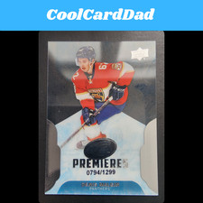 2016-17 Upper Deck Ice #113 Denis Malgin RC /1299 - Florida Panthers