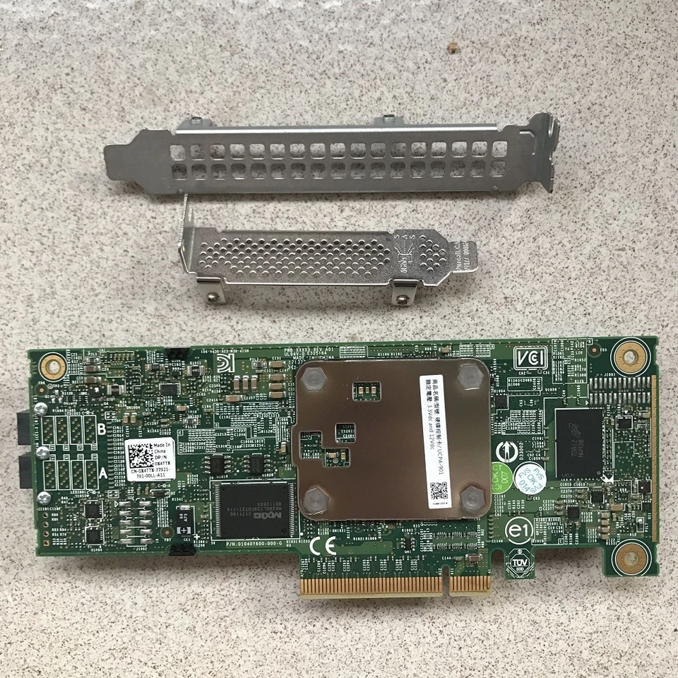DELL PERC H730P Adapter 12GB/S 2GB PCI-E 3.0 X4TTX controller raid card - Image 2 of 4