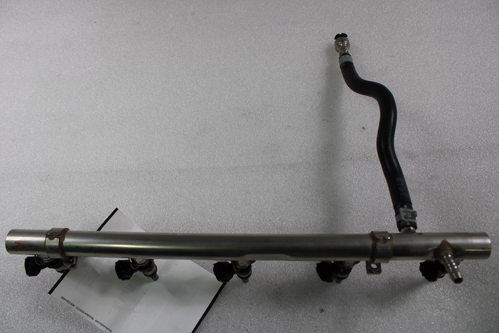 Lamborghini Huracan, LP610, 580, RH, Upper Fuel Rail, Used, P/N 07L133681AB