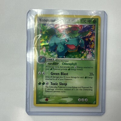 Venusaur - (EX Crystal Guardians) 28/100 Deck Exclusives Holo