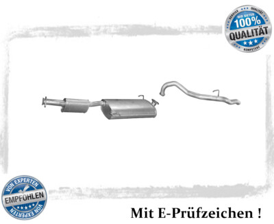 Auspuffanlage für Opel Frontera A Sport 2.0 85KW kurze Radstand Auspuff