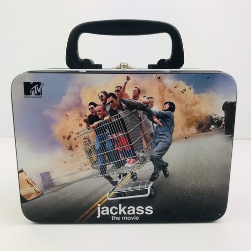 2002 Jackass The Movie Lunchbox MTV NECA Film Originale 7,5 X 5,5 POSTERIORE - Foto 5 di 11