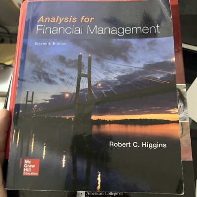 Analysis for Financial Management [Mcgraw Good Condition