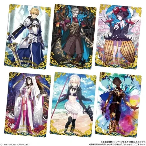 Fate/Grand Order Twin Wafer Cards Special 2025 All 24 types