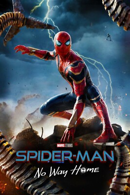 Spider-Man: No Way Home 2021 Film Poster Druck A5 A4 A4 A3 A2 A1 Maxi | 76