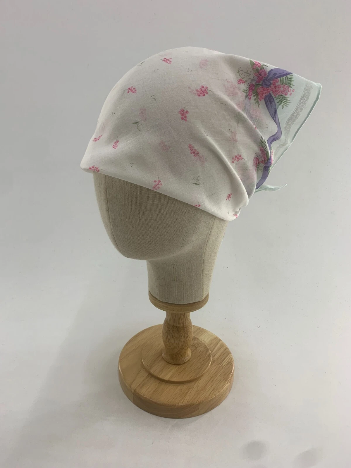 Ancien petit foulard carré Christian Dior mouchoir bandana