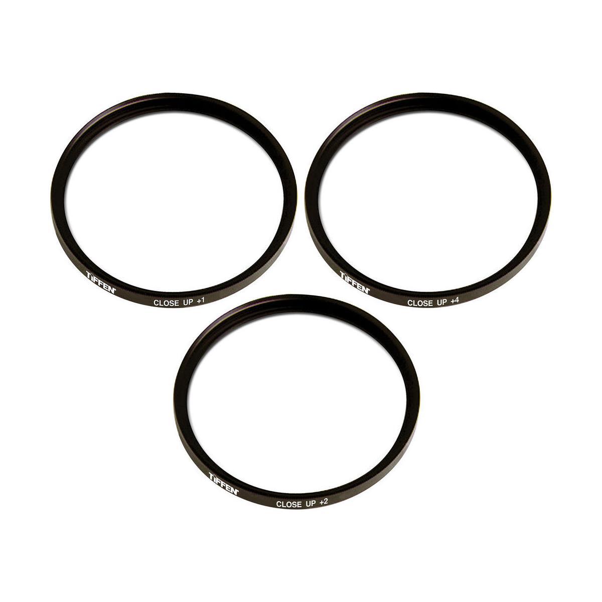 Набор фильтров для съемки крупным планом Tiffen 58 мм с +1, +2 + 4 макрообъективами #58CUS