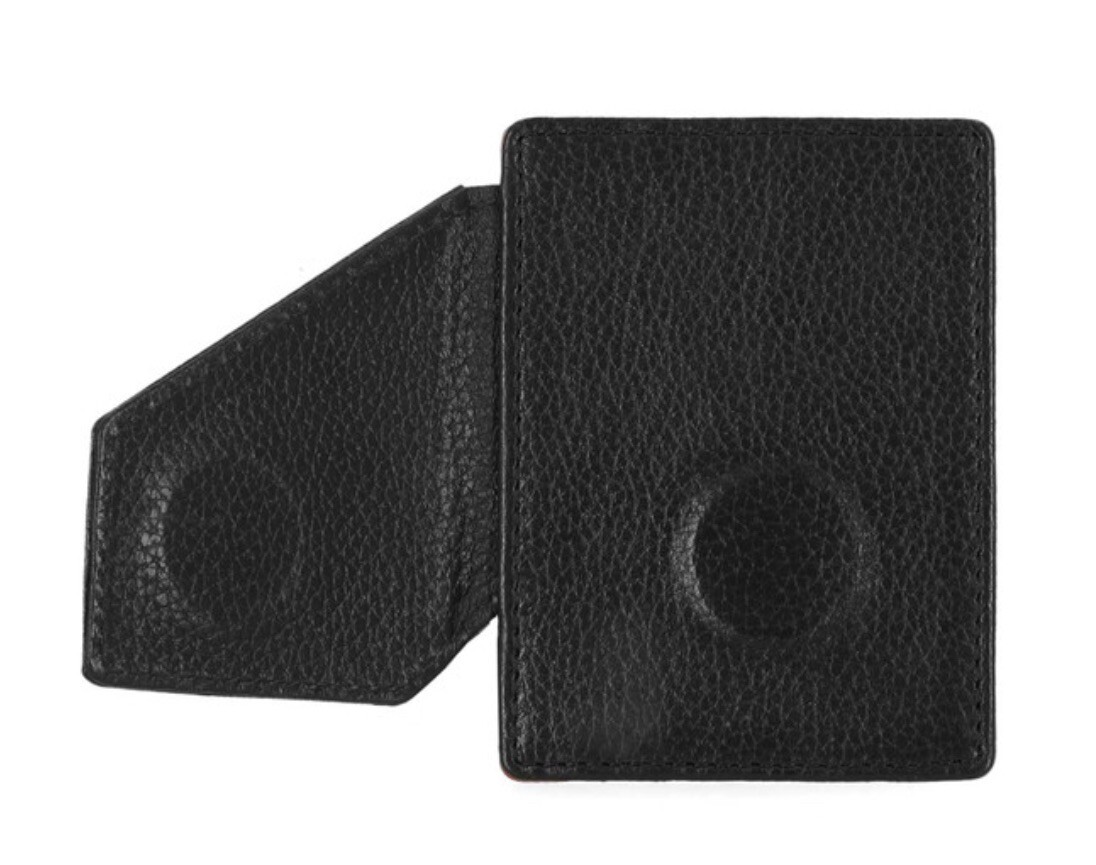 Harley Davidson Men's Bar & Shield Pebble Card Case Wallet