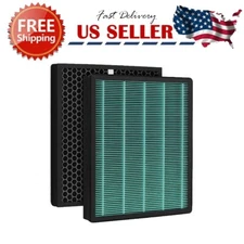 2x HEPA H13 Filter Set for Coway AIRMEGA Max2 300/300S Air Purifier #3111635