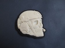 PATCH PVC 3D SKULL TACTICAL MORALE