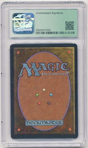 Graded Signed Reverberation CGC 8 Legends Art Justin Hampton MTG Reserved List! - Picture 2 of 2