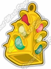 Cartoon Traffic Light Kids Comics Car Bumper Vinyl Sticker Decal 3.7"X5"
