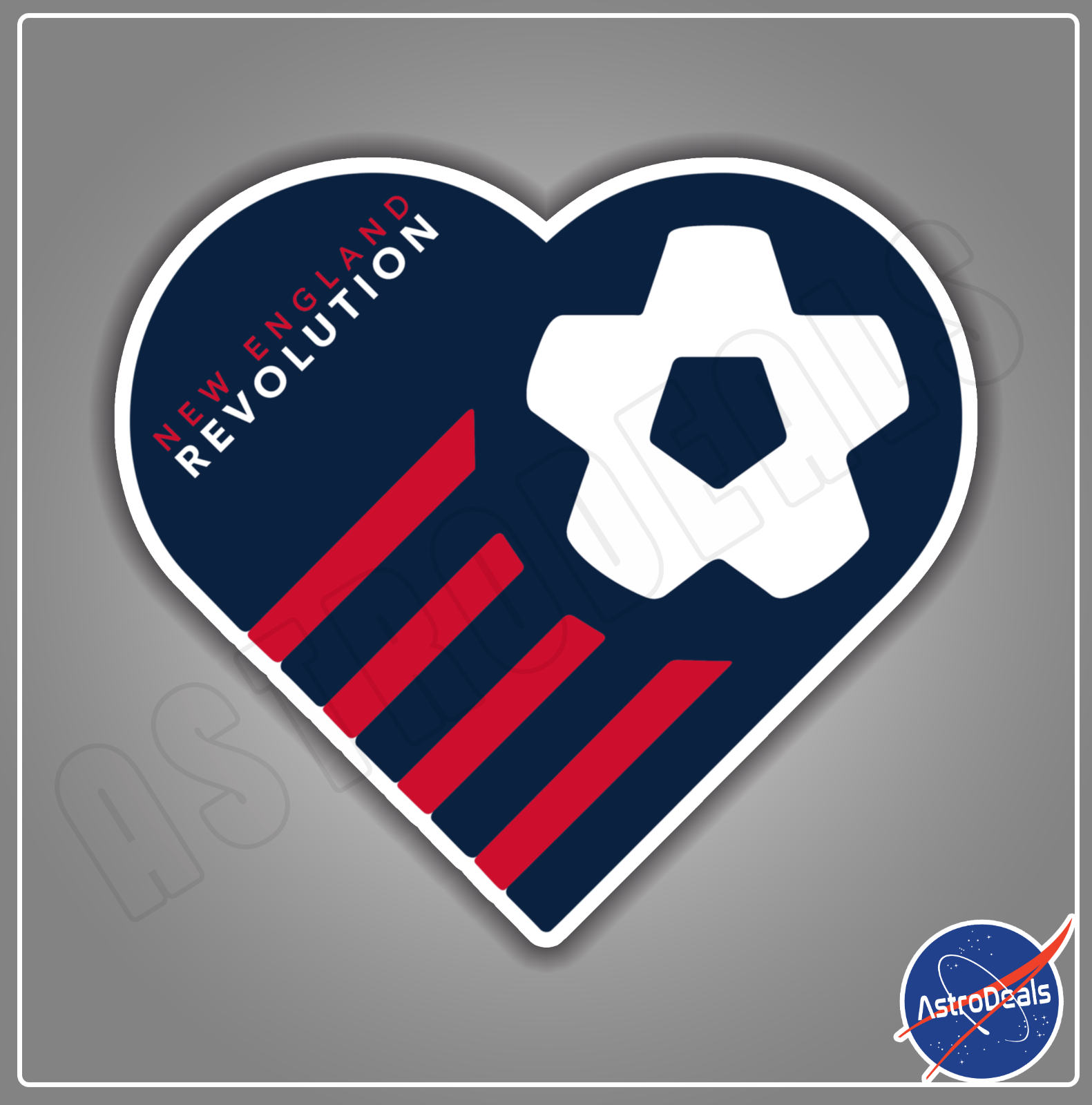 Mls Next Sticker New England Revolution MLS Soccer Football Logo Sticker Decal *Size: 3 ...
