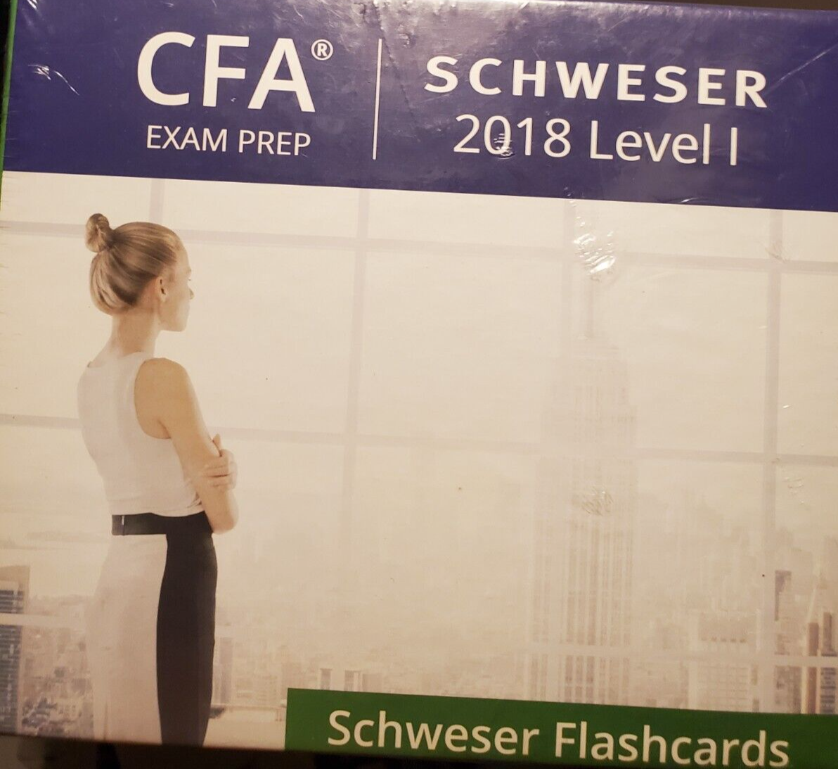 SCHWESER 2018 LEVEL 1 CFA EXAM PREP: NEW AND FACTORY SEALED-image
