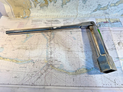 Stainless Steel "Square Drive" Emergency Tiller, 1-7/8"
