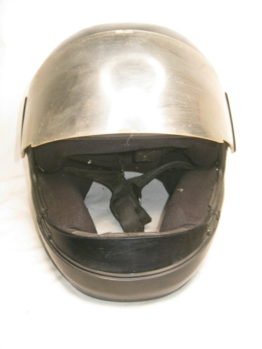 Kiwi Eagle Kiwi Motorcycle Helmet Vintage KIWI Swiss Made Black