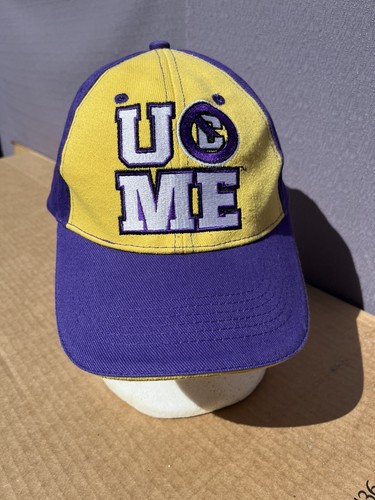 WWE John Cena You Cant See Me Hustle Loyalty Respect lila gelb Cap Mütze 2010