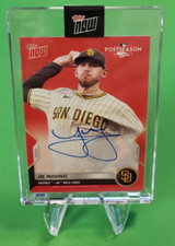 Joe Musgrove 2022 MLB TOPPS NOW Postseason On-Card Auto RED /10 -  Padres