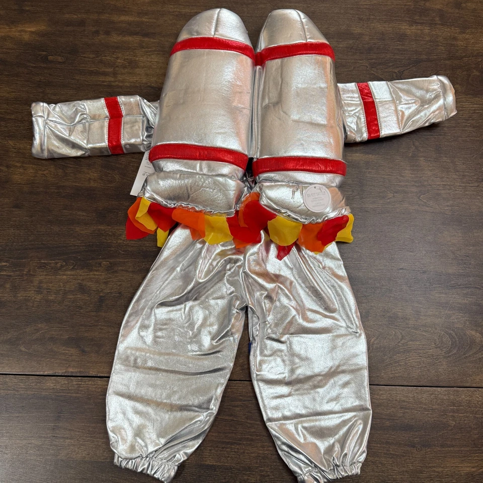 DISFRAZ HALLOWEEN ASTRONAUTA ILUMINADO NIÑOS GRANERO CERÁMICA TALLA 2T Foto 3 de 4