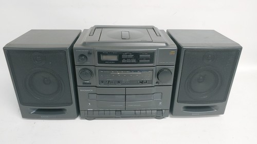 Vintage Magnavox AZ-9435 Boombox Potable Mini System - Partially Functional - Picture 7 of 12