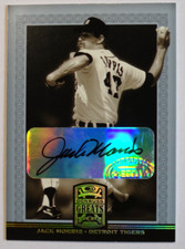 2005 Donruss Greats Gold Holofoil Signatures  JACK MORRIS  Auto Detroit Tigers