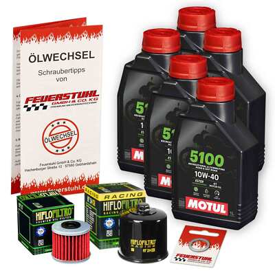 Honda CRF 1100 Africa Twin DCT SD09 20-23 Motul 10W40 ESTER Öl + RACING Ölfilter