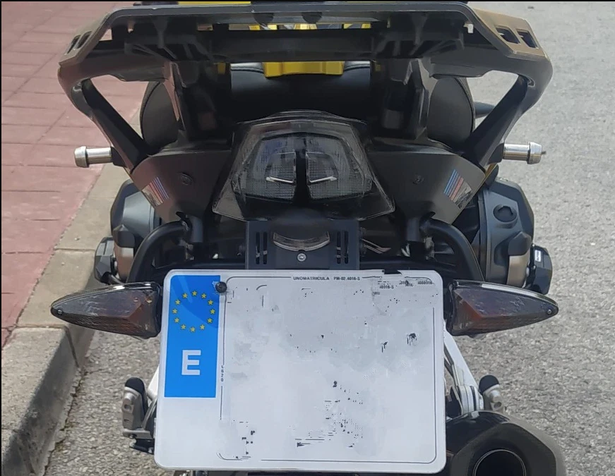 Cubierta de lente de lámpara indicadora de luz de señal de giro para BMW S1000R S1000RR S1000XR HP4 Foto 4 de 4