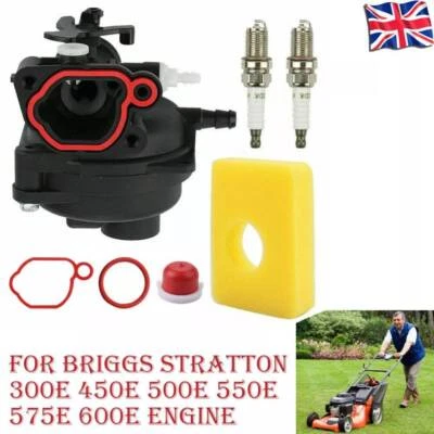 UK Carburetor Carb Kit For Briggs Stratton 300e 450e 500e 550e 575e 600e Engine
