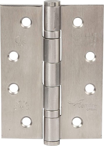 Häfele Aufschraubband Edelstahl 102x76 mm Türband 80 kg Schwerlast Türscharnier - 第 1/4 張圖片