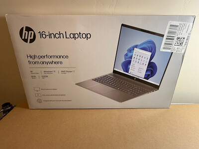 NEW HP Pavilion Laptop 16'' Ryzen 7 8840U 3.3GHz 8GB 512GB SSD 16-ag0070wm