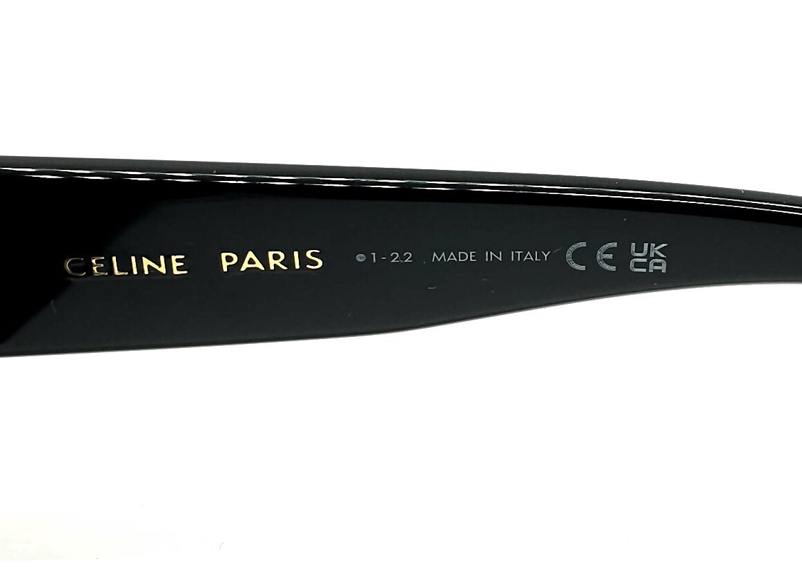 Celine CL40236I Sunglasses 01A Black/Gray lenses 54 new | eBay display picture 1