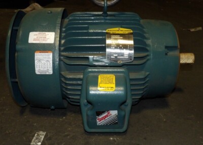 NEW BALDOR 5 HP SUPER-E MARINE DUTY MOTOR 230/460 V 3Ø 1160 RPM 215TC VECP3768T