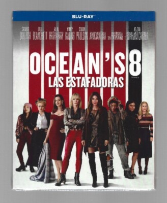 OCEAN'S 8 Las Estafadoras (SPANISH VERSION) NEW BLU-RAY