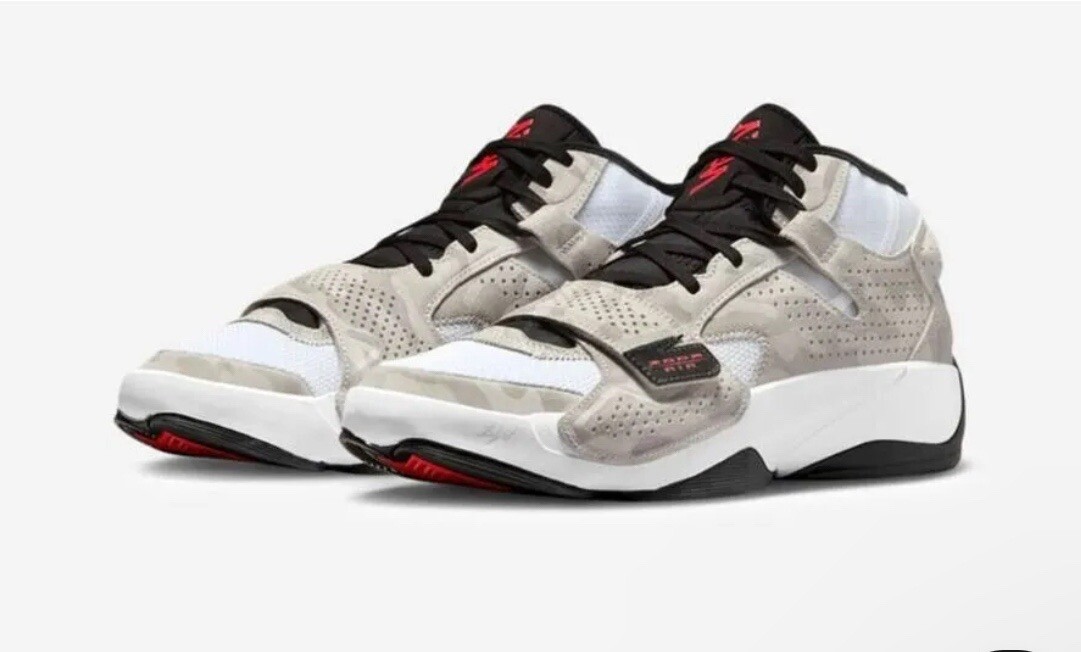 Mens 11.5 Nike Air Jordan Zion 2 Light Camo White Flash Mens 11.5 Nike Air Jordan Zion 2 Light Camo White Flash