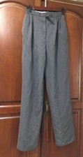 Vintage JH Collectibles Womens Size 8 Pants Wool Gray High Waisted