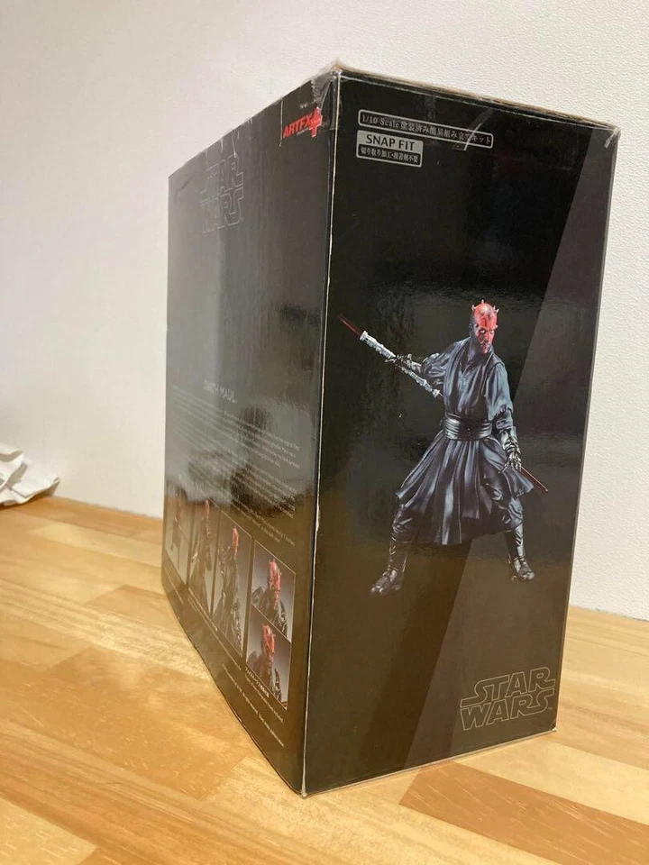 Figura Star Wars Darth Maul escala 1/10 ARTFX Plus KOTOBUKIYA kit de montaje simple Foto 4 de 4