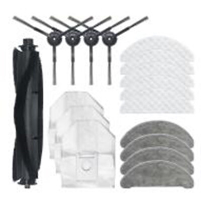 Main Side Brush Kit For RoidMi EVE Plus Sweeper Dust Bag Parts Vacuum Cleaner
