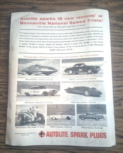 1960 RIVERSIDE INTERNATIONAL RACEWAY GRAND PRIX KATALOG - SHELBY GURNEY MOSS HILL - Bild 8 von 8