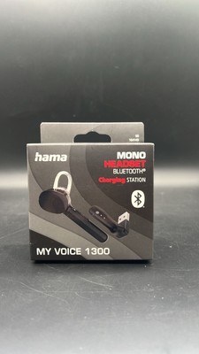 Hama - 184149 Mono-Bluetooth -Headset MyVoice1300, Multipoint, Sprachsteuerung, 