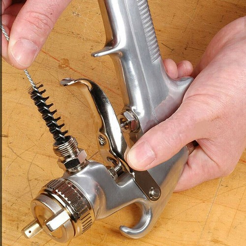 Carburetor Cleaning Kit Carb Dirt Jet Cleaner Tools 13 Needle 5 Wires Brush Tool - Foto 15 di 16
